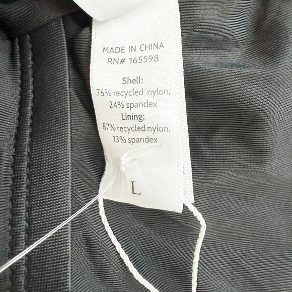 Andie Belmar One Piece Swimsuit Black Size Large NWT Minimalist Resort‎ Beach - Picture 11 of 11